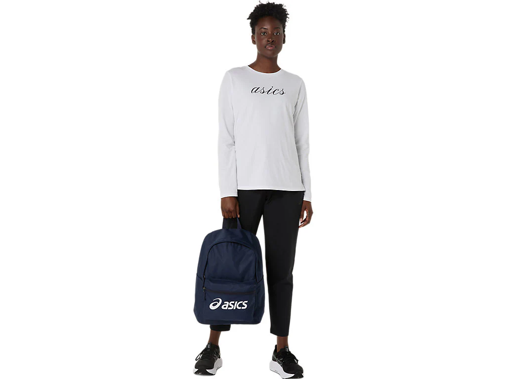 Asics 25l Navy/White Backpack - Image 5