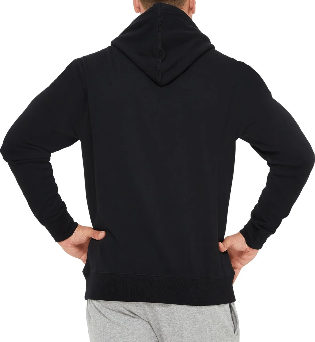 Asics Kids Fleece Black Hoodie - Image 2