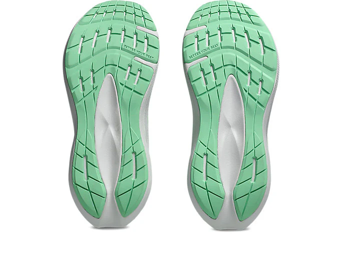 Asics Kid's Patriot 13 Ps Hook N' Loop Green/Black Running Shoes - Image 5