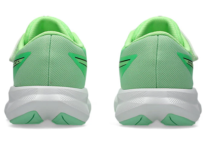 Asics Kid's Patriot 13 Ps Hook N' Loop Green/Black Running Shoes - Image 6