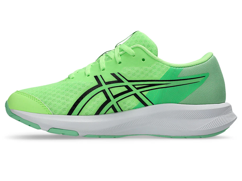 Asics Kid's Patriot 14 Gs Green/Black Running Shoes - Image 2