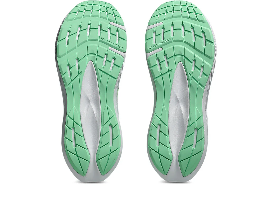 Asics Kid's Patriot 14 Gs Green/Black Running Shoes - Image 7
