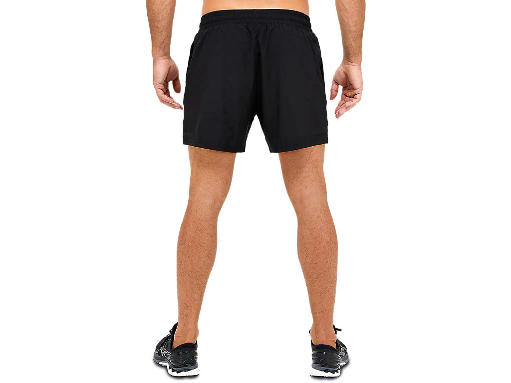 Asics Men's 5" Training Black Shorts - Image 2