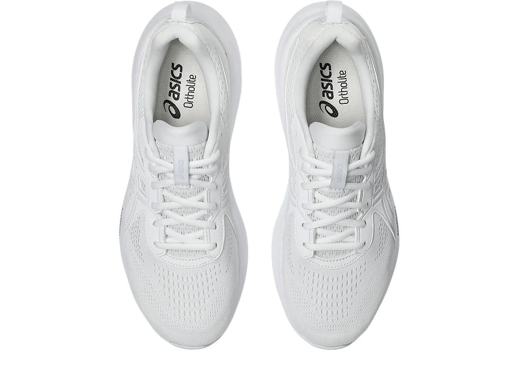 Asics Men's Gel Contend 9 White/Grey Running Shoe - Image 6