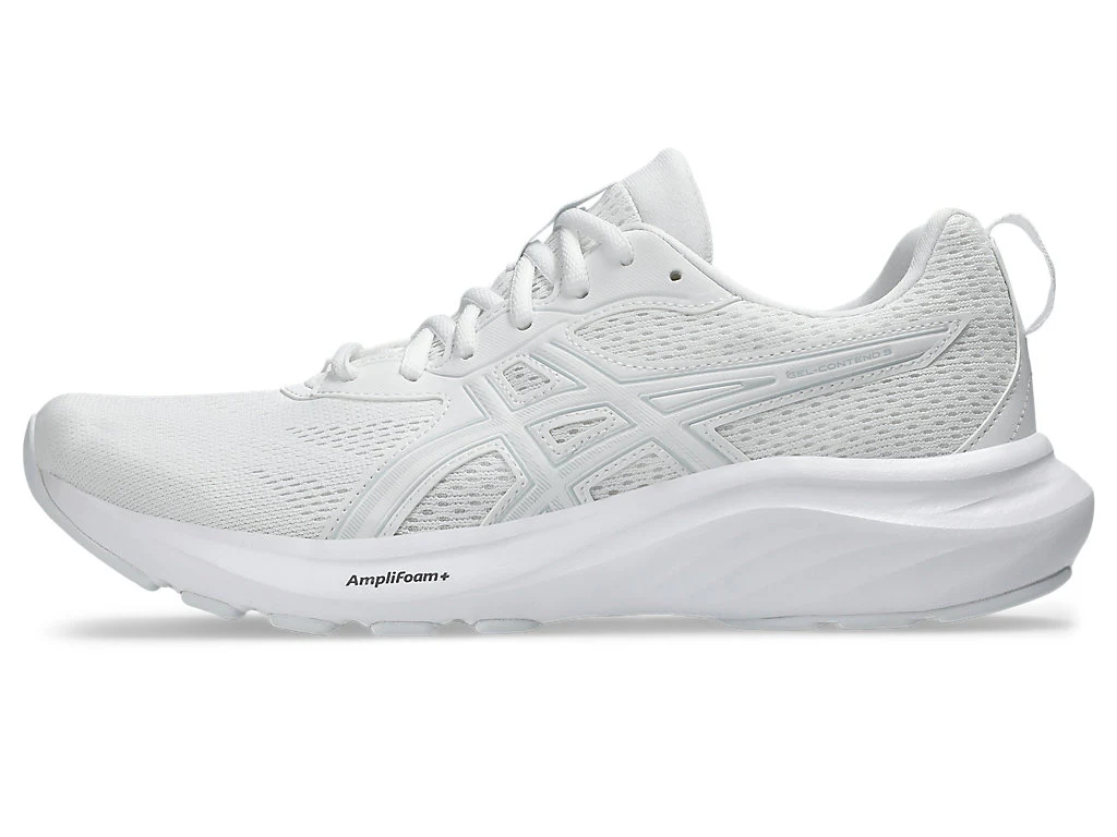 Asics Men's Gel Contend 9 White/Grey Running Shoe - Image 8