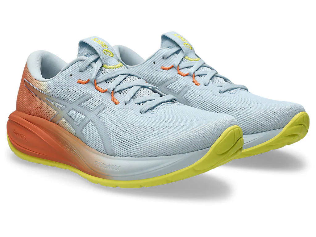 Asics Men's Gel Cumulus 28 Sky/Peach Running Shoes - Image 3