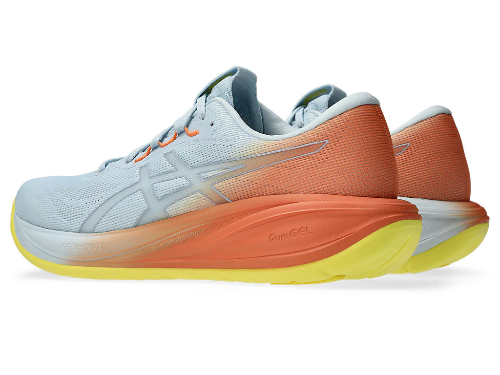 Asics Men's Gel Cumulus 28 Sky/Peach Running Shoes - Image 4