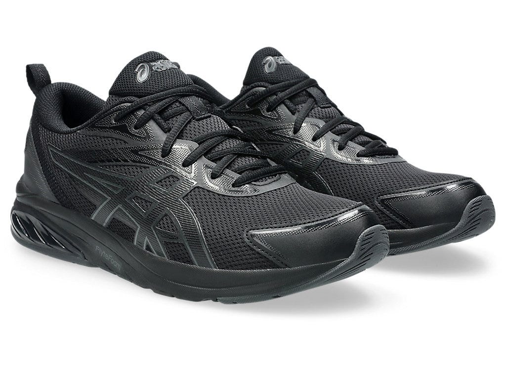 Asics Men's Gel Quantum Kei Triple Black Running Shoes - Image 3
