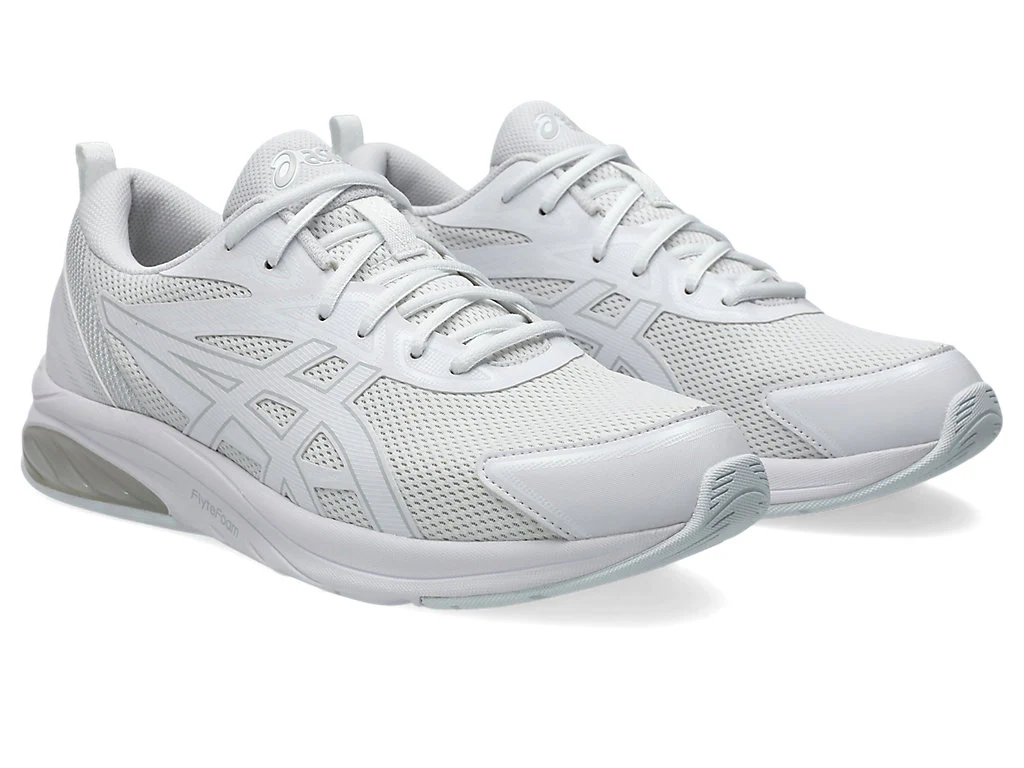 Asics Mens Gel Quantum Kei White/Grey Running Shoes - Image 3