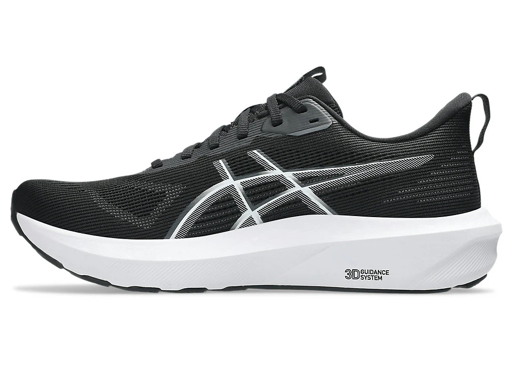 Asics Men's Gt 1000 14 Black/White Running Shoes - Image 2