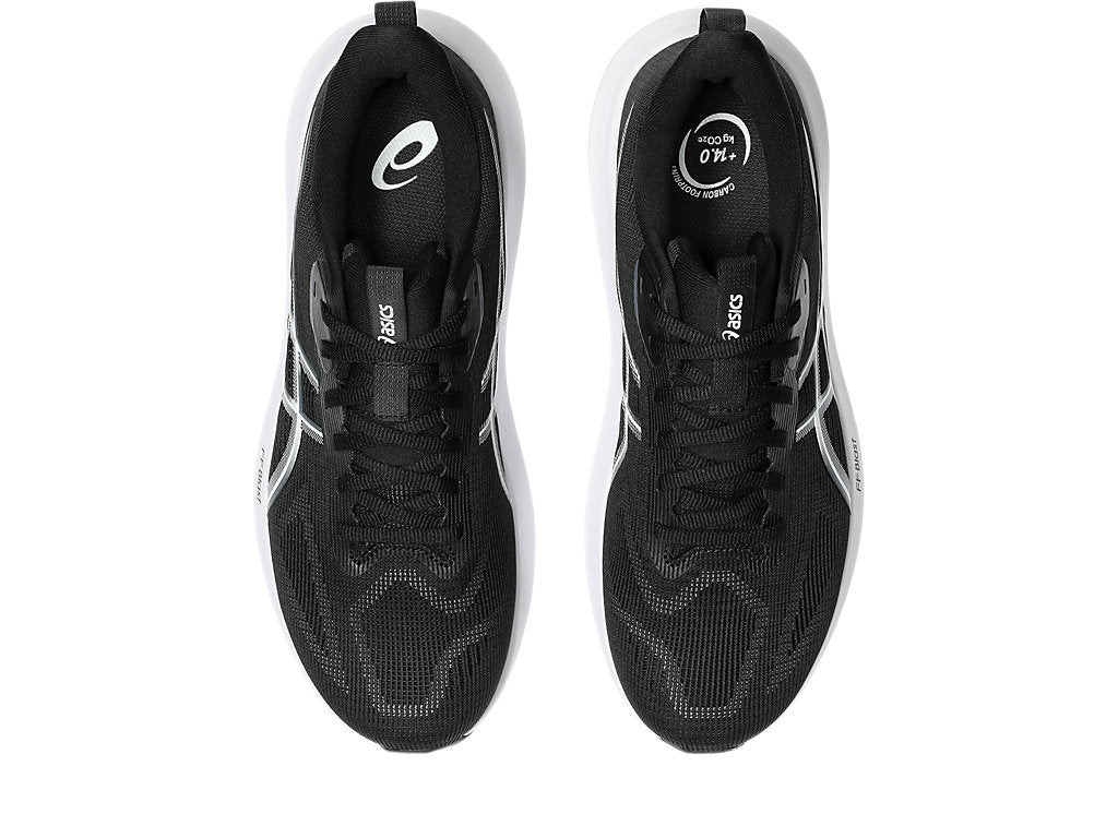 Asics Men's Gt 1000 14 Black/White Running Shoes - Image 6