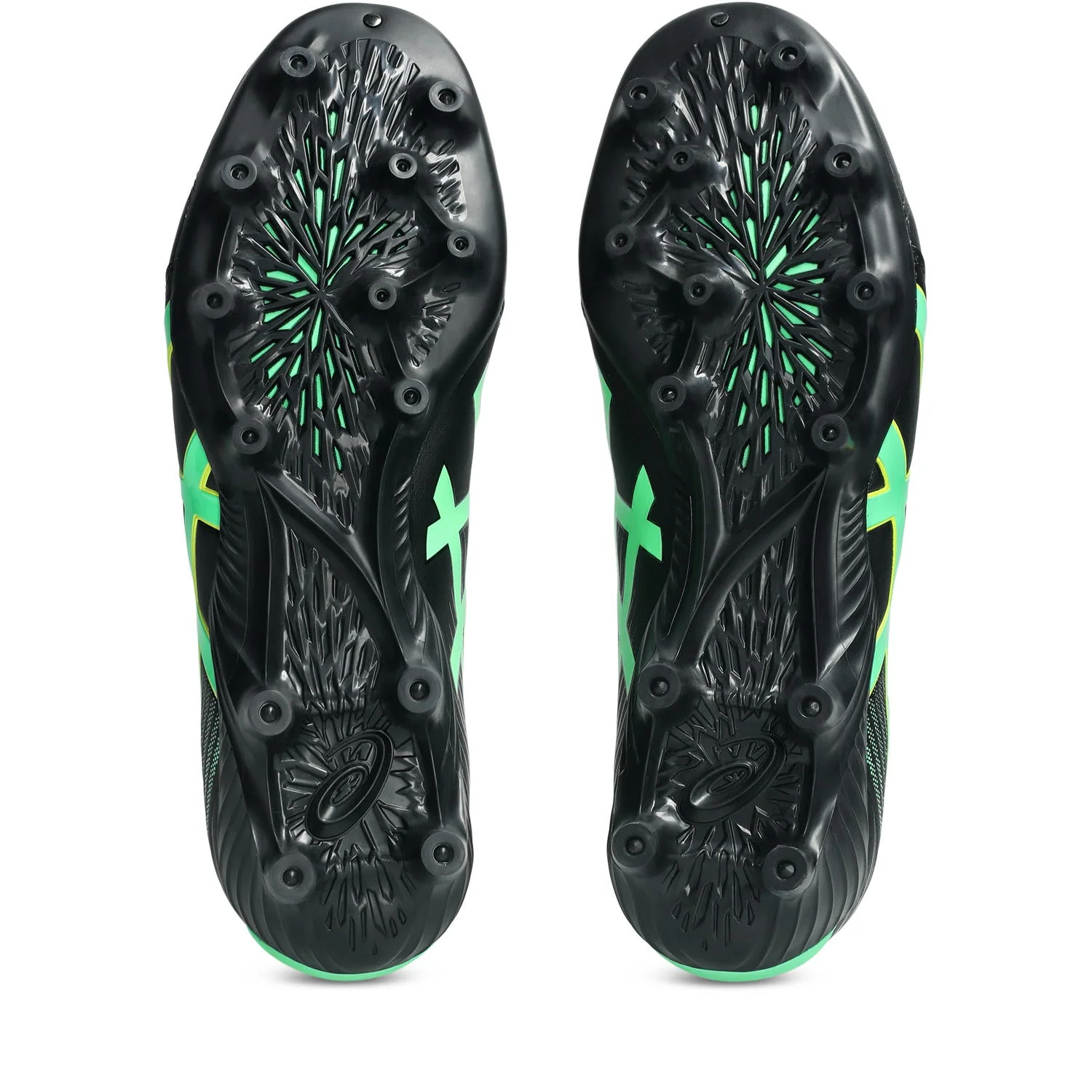 Asics Men's Lethal Flash It 3 Black/Green Football Boots - Image 6