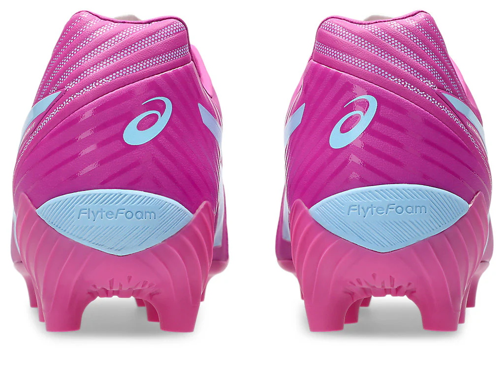 ASICS MEN'S LETHAL FLASH IT 3 SAKURA/SKY FOOTBALL BOOTS - Image 5