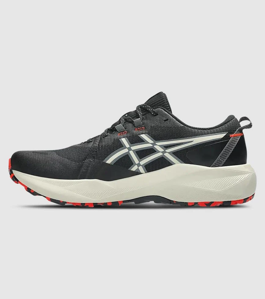 ASICS MEN'S VENTURE 11 BLACK/DUST TRAIL RUNNING SHOES EXTRA WIDE (4E) - Image 2