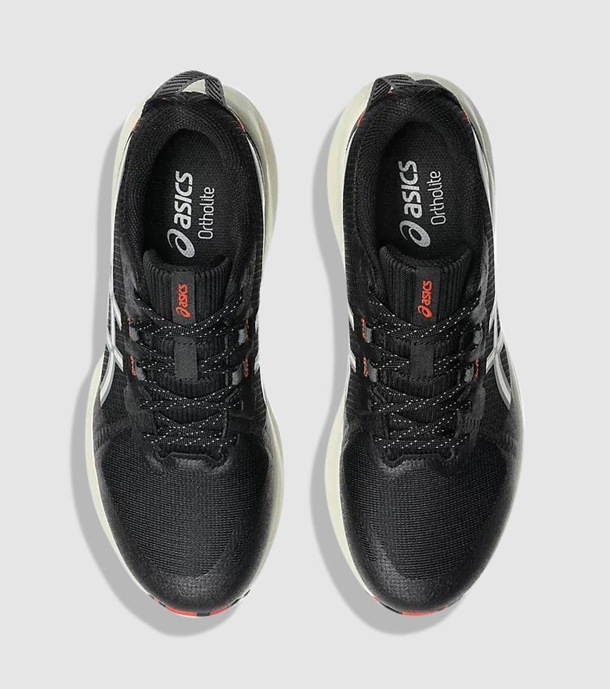 ASICS MEN'S VENTURE 11 BLACK/DUST TRAIL RUNNING SHOES EXTRA WIDE (4E) - Image 6