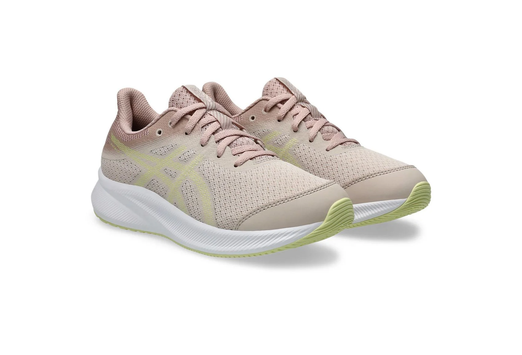 Asics Kid's Patriot Gs 13 Beige Running Shoes - Image 3