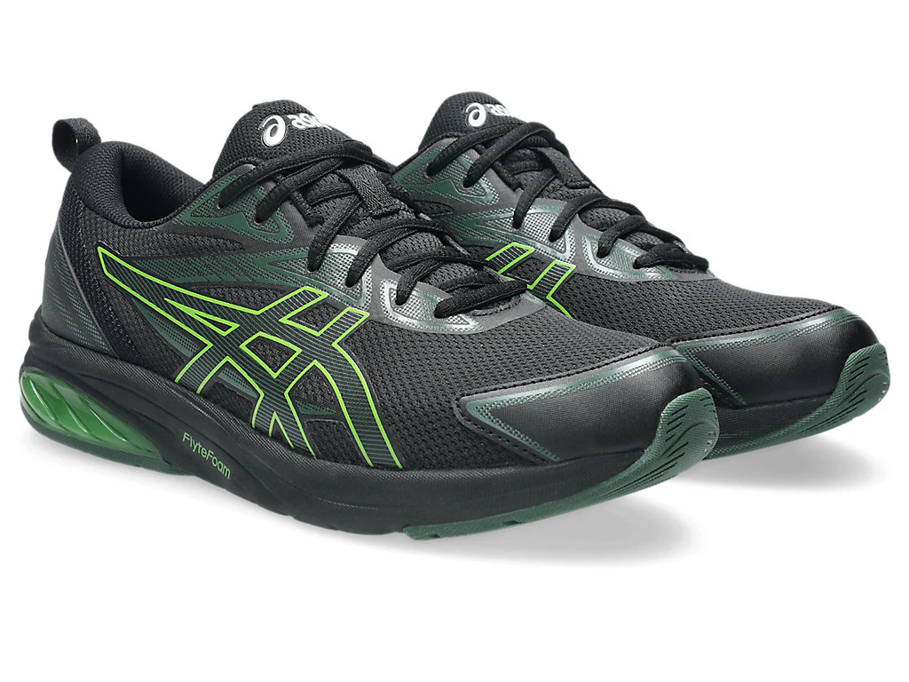 Asics Unisex Gel Quantum Kei Black/Green Training Shoes - Image 3