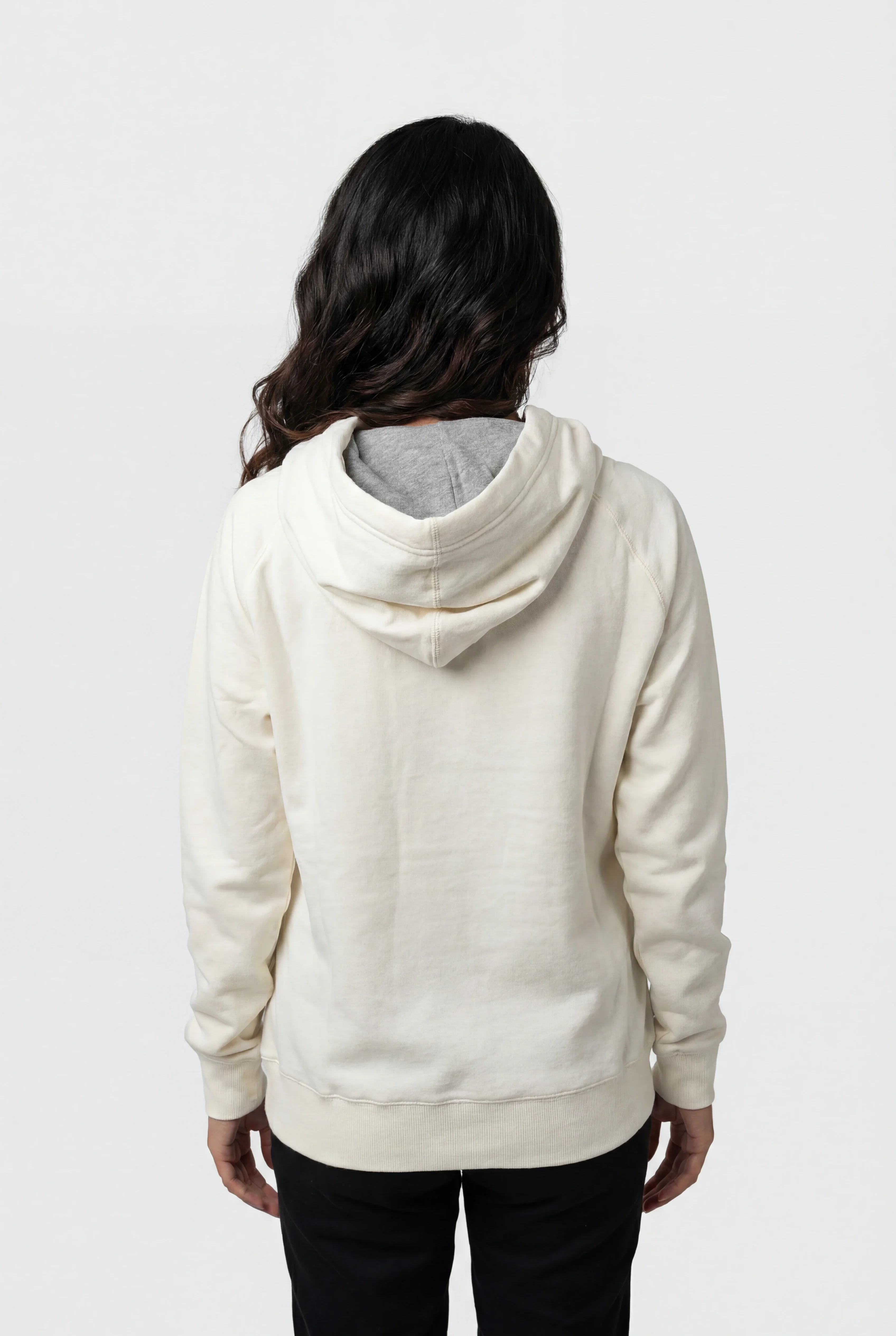 Asics Women's Fleece Cream Hoodie - Image 2