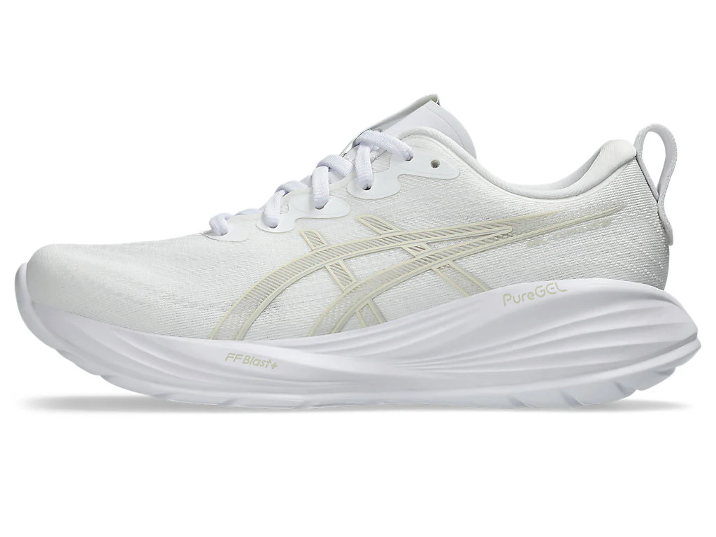 Asics Women's Gel-Cumulus 27 White/Grey Running Shoes - Image 2