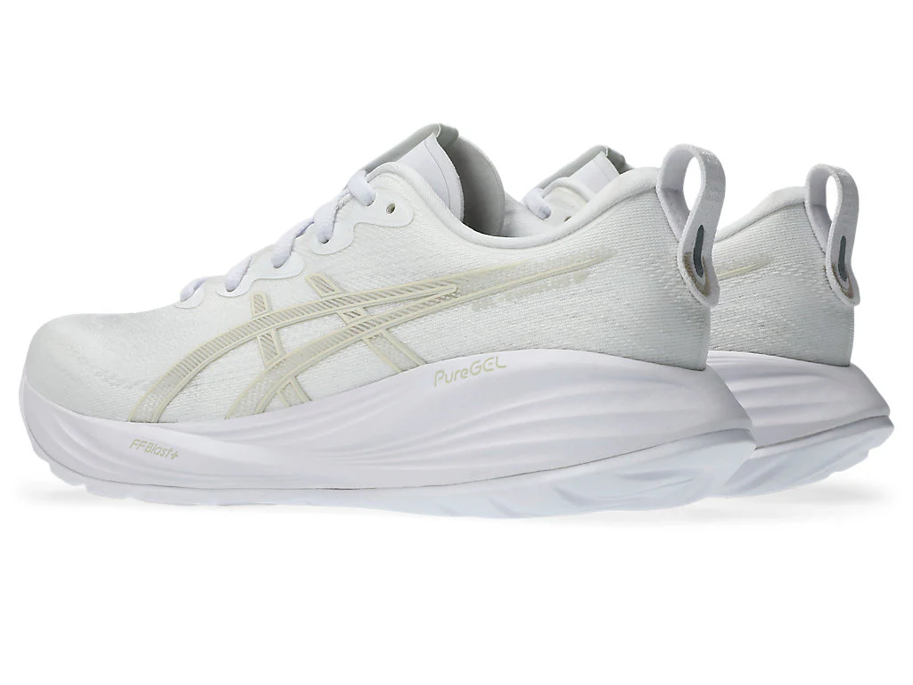 Asics Women's Gel-Cumulus 27 White/Grey Running Shoes - Image 4