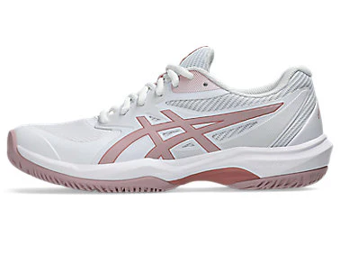 Asics Women's Gel Game Ff White/Morganite Netball Shoes - Image 7