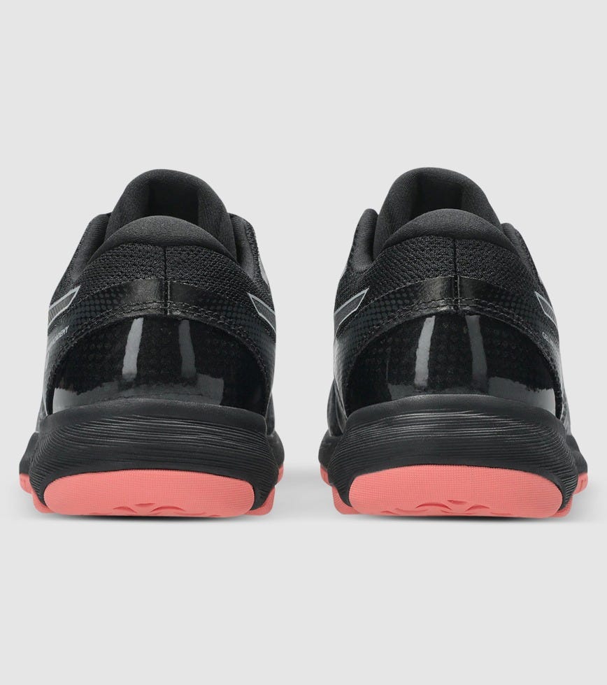 Asics Women's Gel-Netburner Academy 10 Black/Gravel Netball Shoes - Image 3