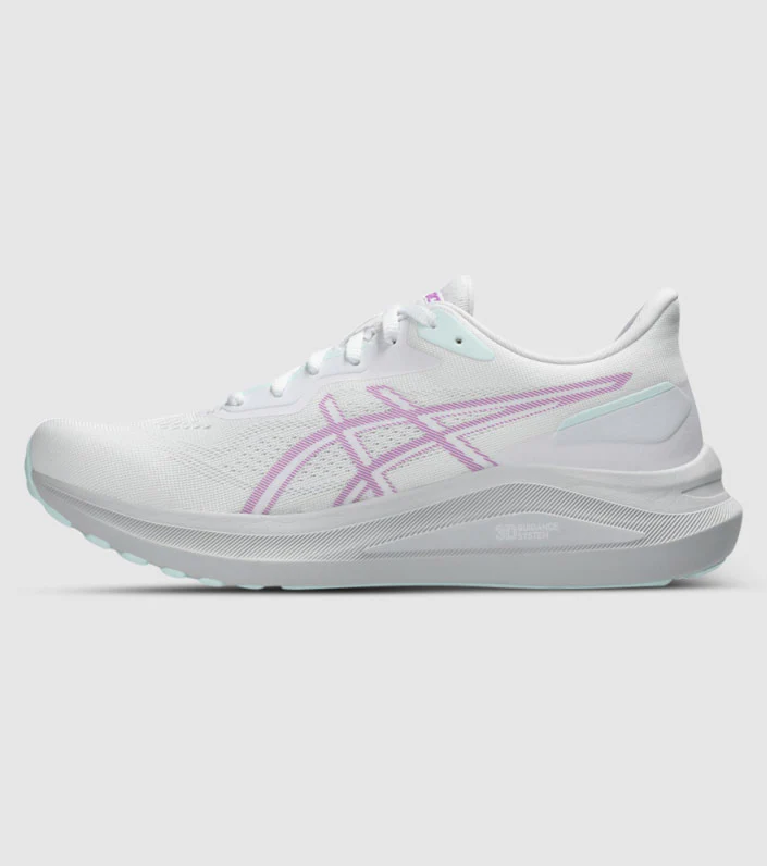 Asics Women's Gt 1000 13 White/Coral Running Shoes - Image 2