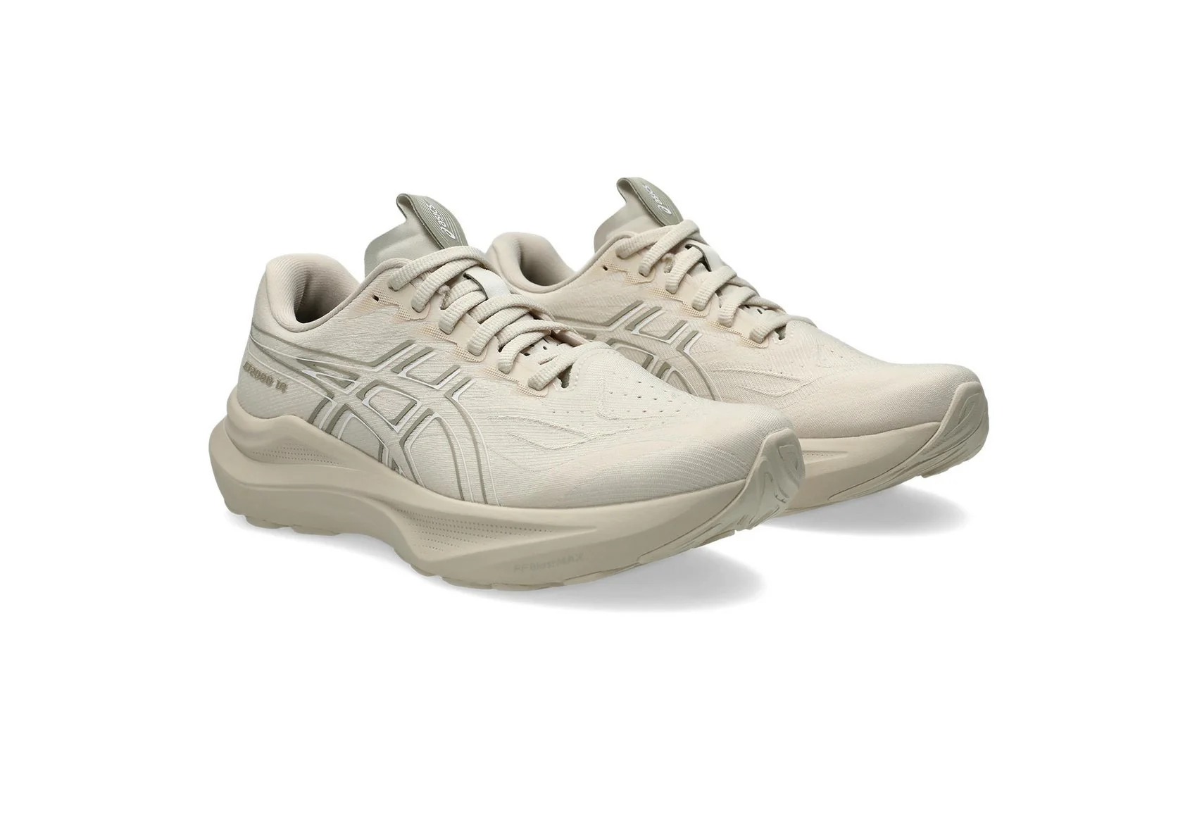 Asics Women's Gt 2000 14 Oatmeal Running Shoes - Image 3