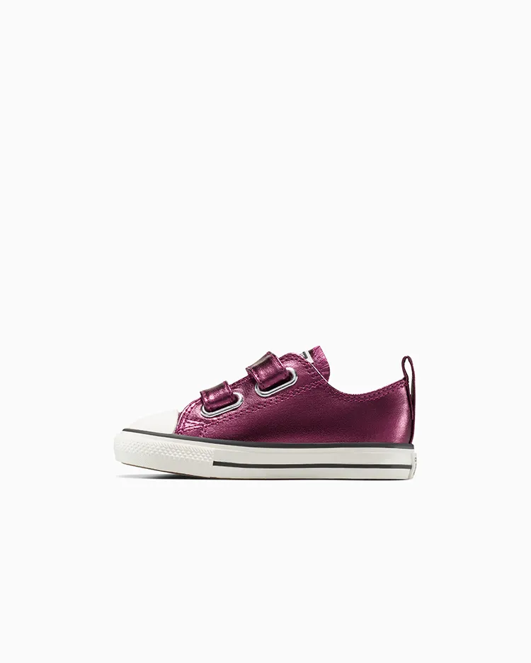 Converse Kid's Chuck Taylor All-Star 2v Metallic Rose Sneaker Shoes - Image 2