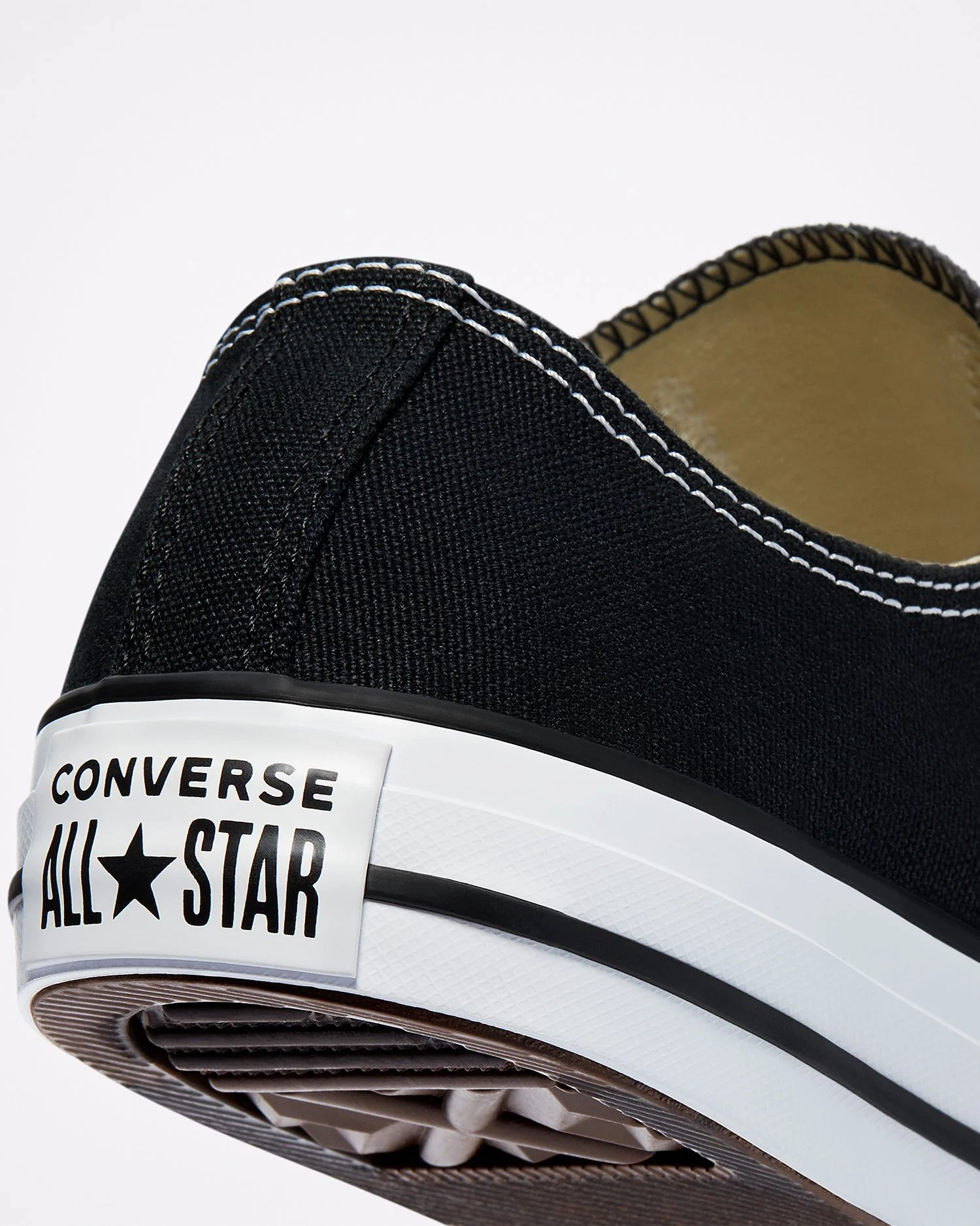 Converse Women's Chuck Taylor All Star Low Top Black/White Shoe - Image 8