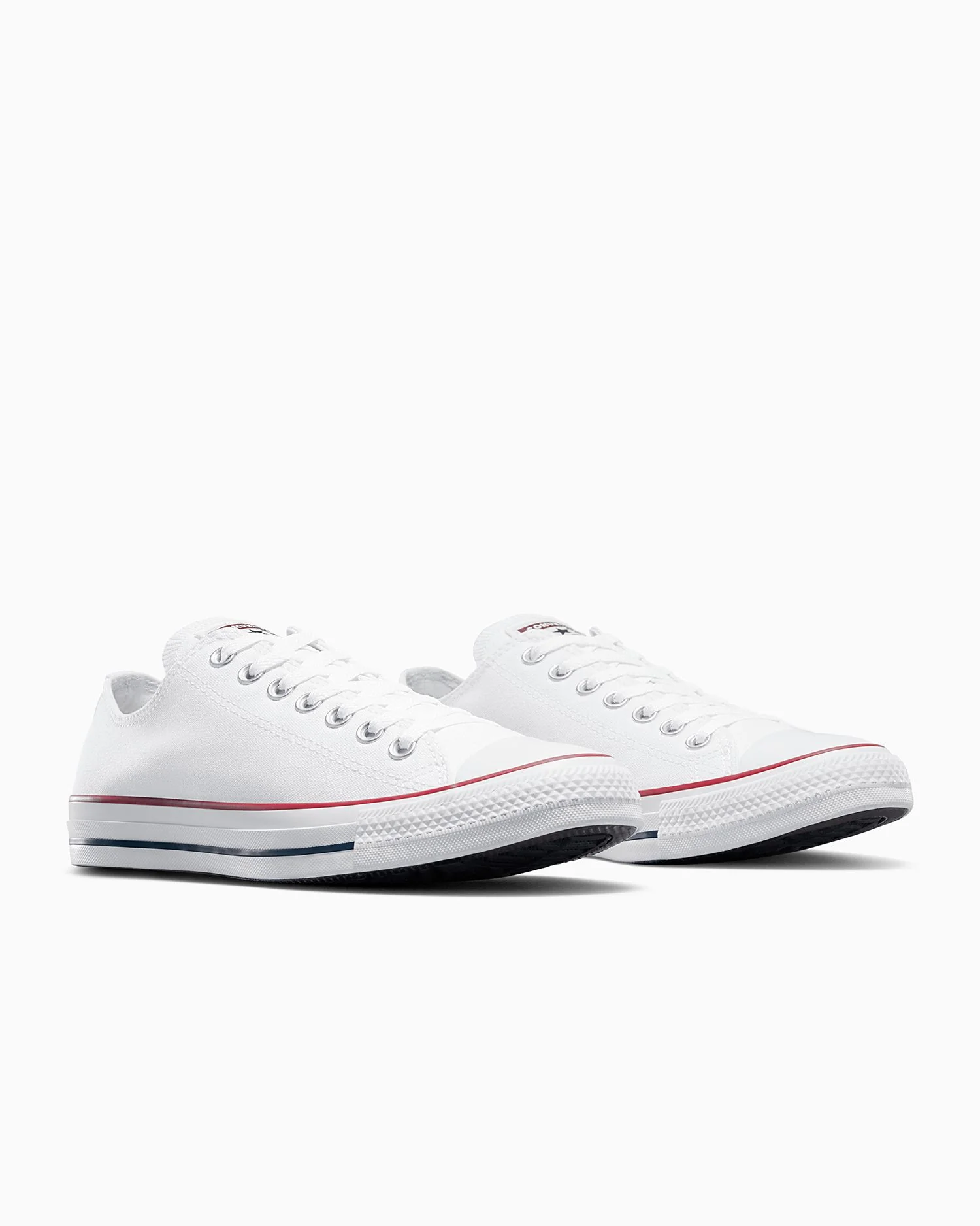 Converse Women's Chuck Taylor All Star Low Top White Shoe - Image 5