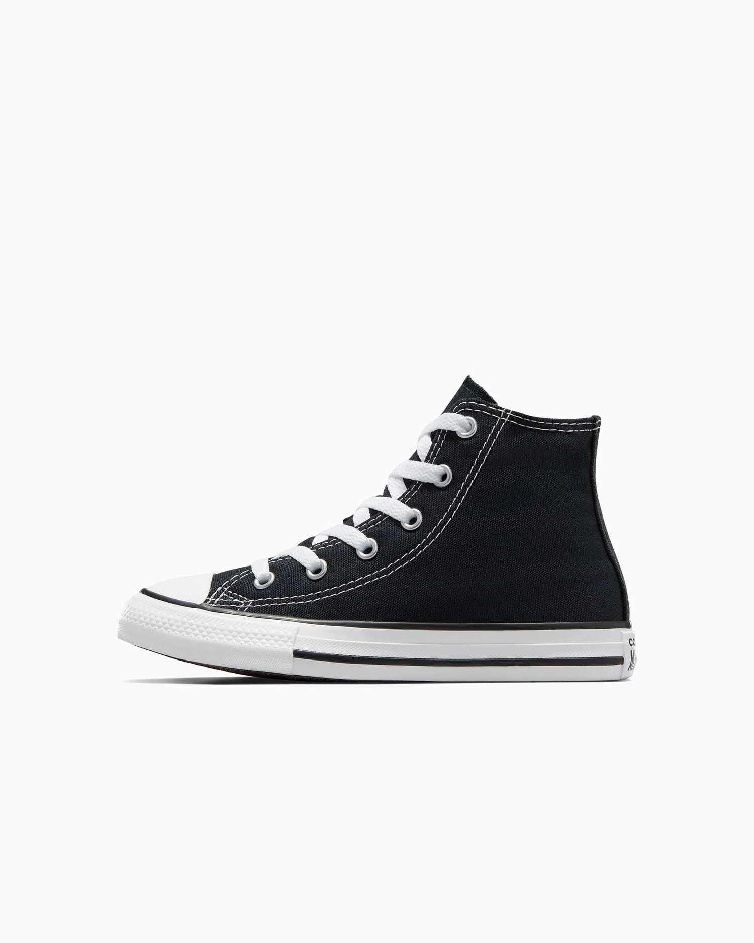Converse Kids All Star High Top Black Shoe - Image 2