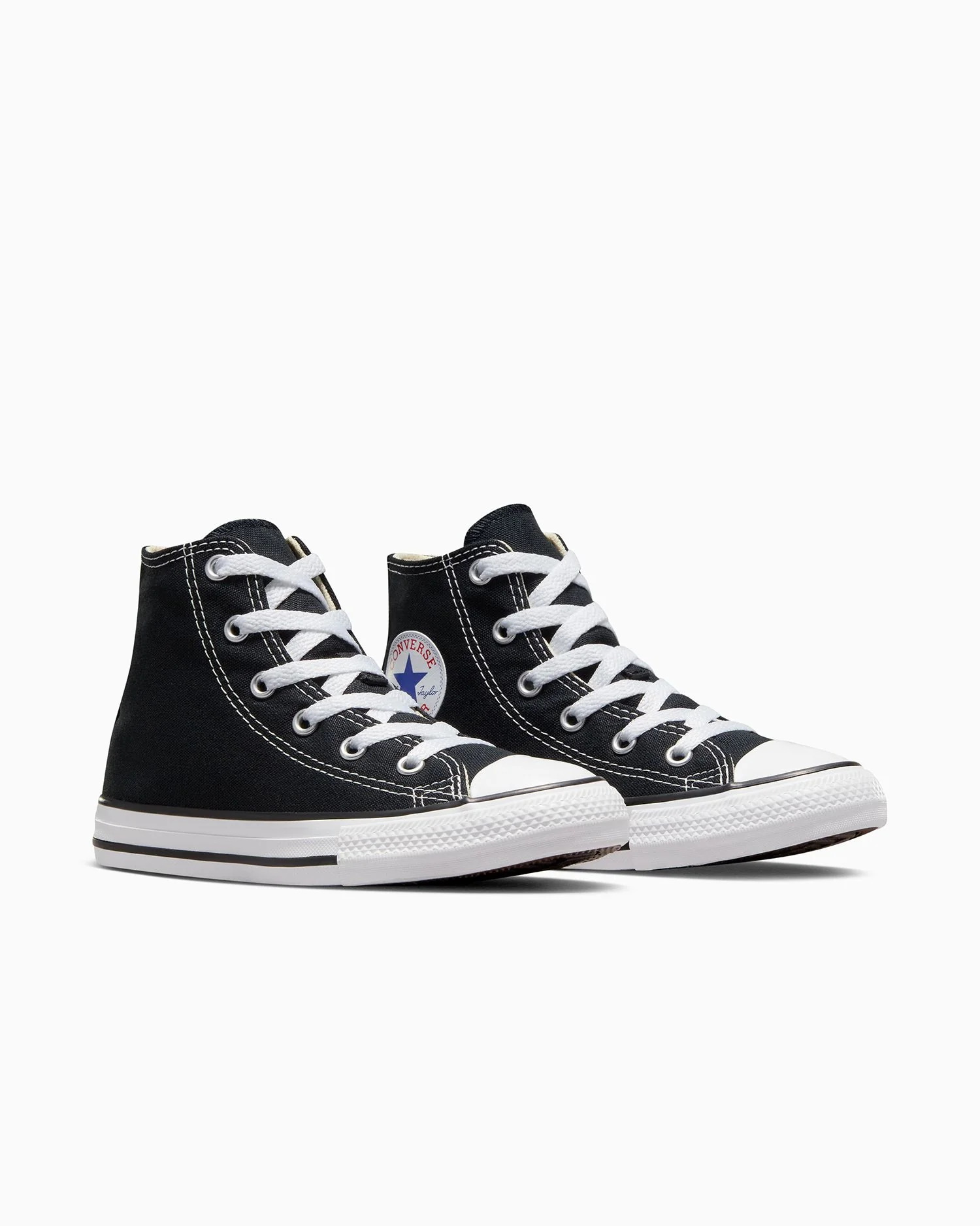 Converse Kids All Star High Top Black Shoe - Image 5