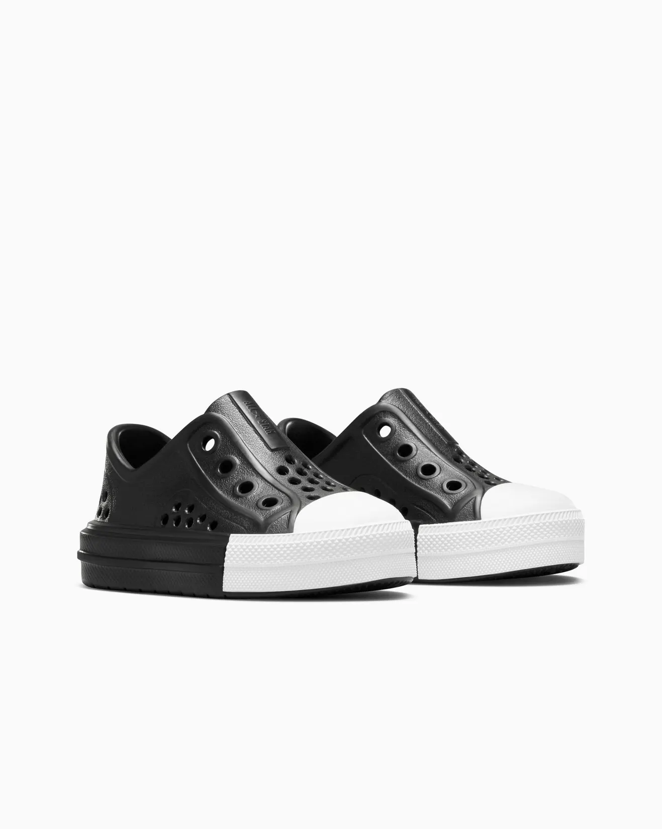 Converse Kid's All-Star Play Lite Cx Easy-On Black/White Clogs - Image 4
