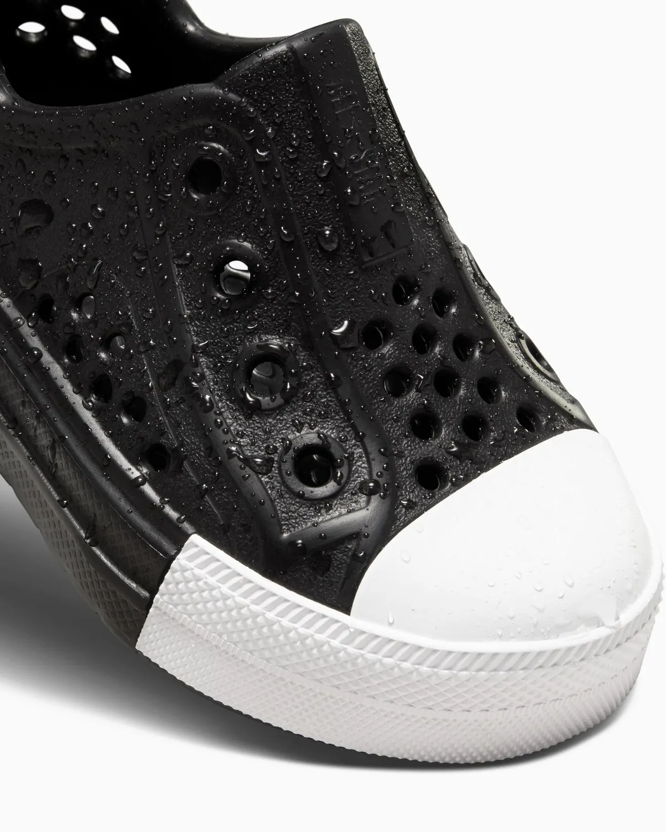 Converse Kid's All-Star Play Lite Cx Easy-On Black/White Clogs - Image 6
