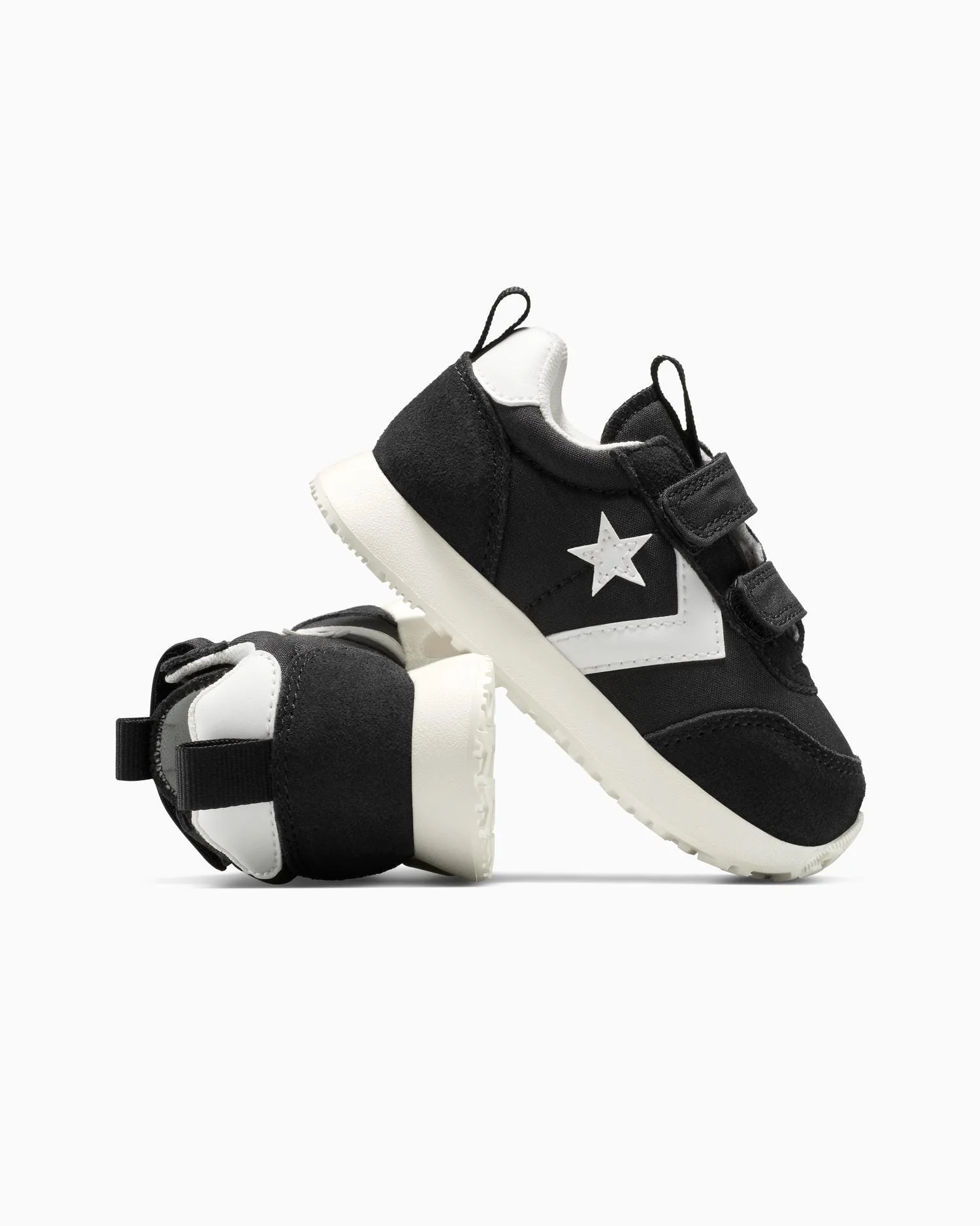 Converse Kid's Omega Black/White Shoes - Image 6