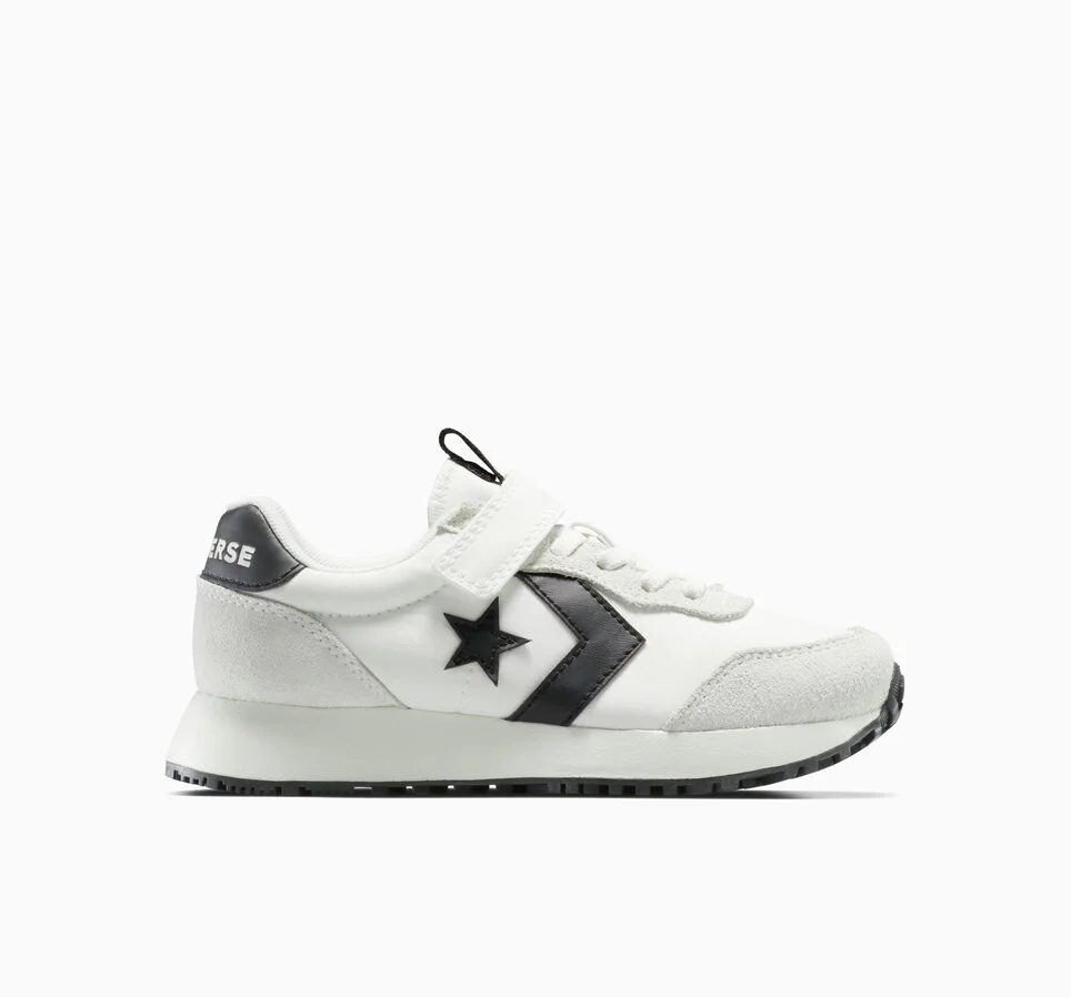 Converse Kid's Omega Trainer Hook N' Loop White/Black Shoes