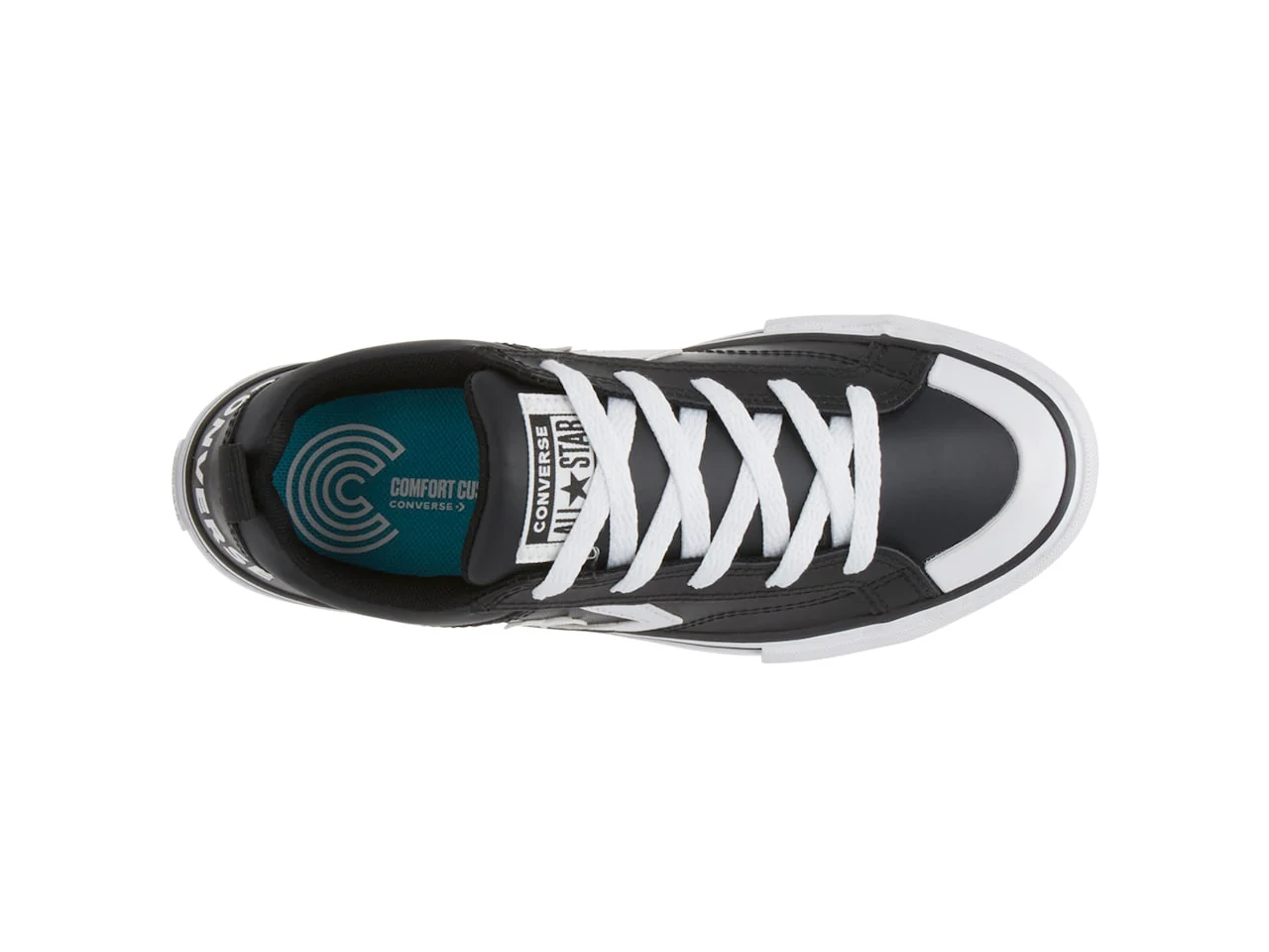 Converse Kid's Pro Blaze Size 4-7 Black/White Shoes - Image 3
