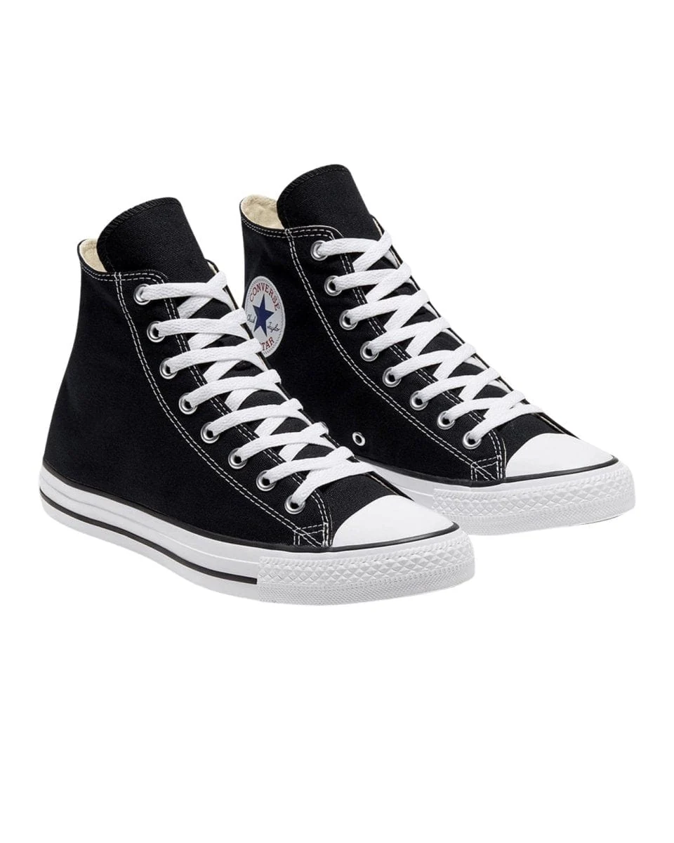 Converse Men's Chuck Taylor All Star High Top Black/White Shoe - Image 3