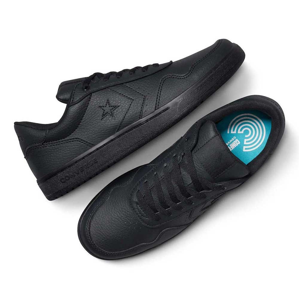 Converse Unisex Life Triple Black Sneaker Shoes - Image 3