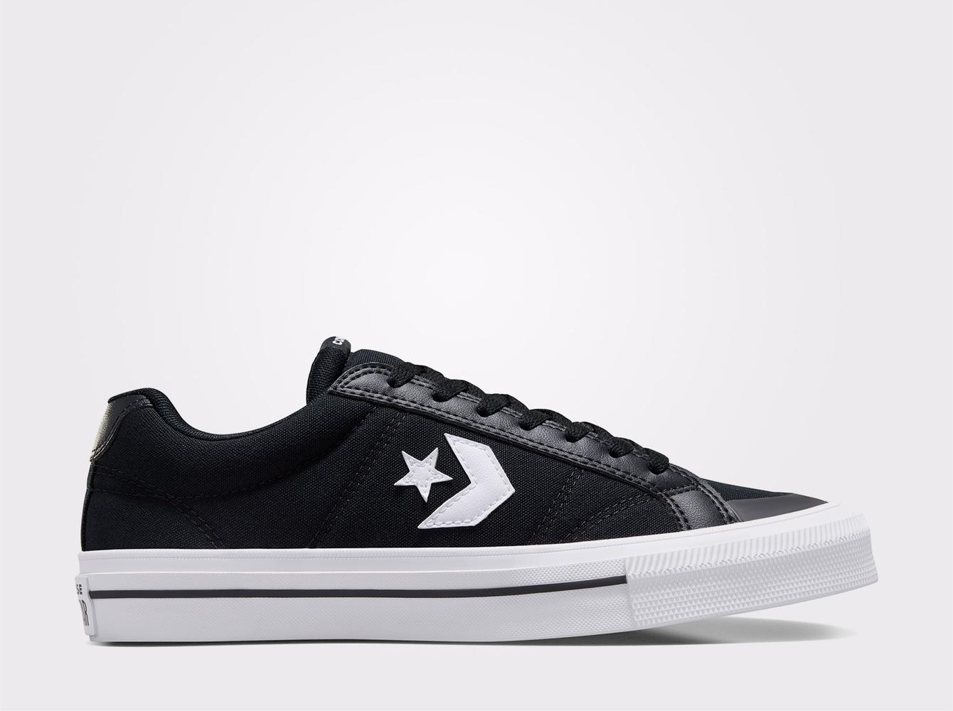Converse Men's Sport Black/White Sneaker Shoes