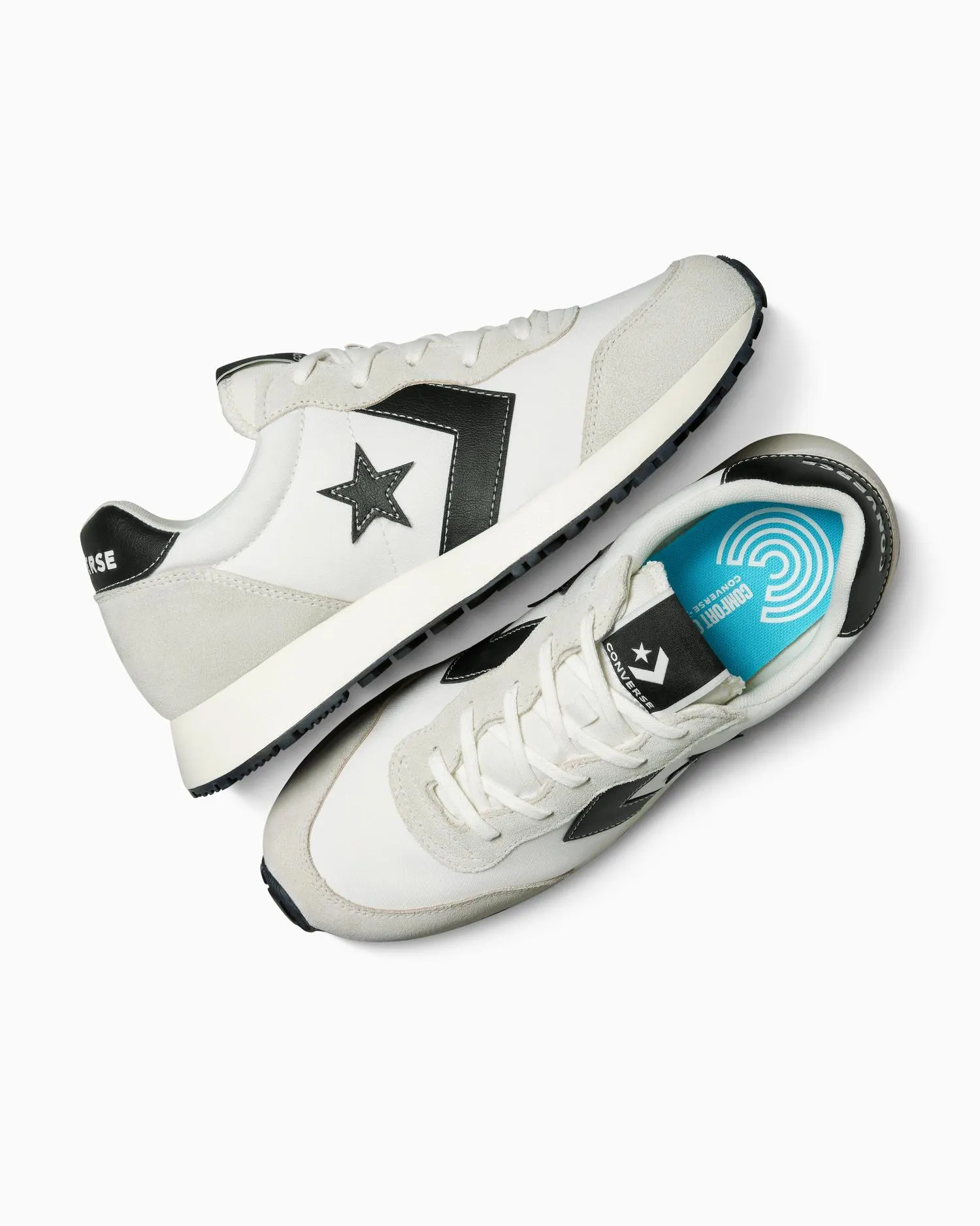 Converse Unisex Omega Seasonal Colour White/Black Shoes - Image 7