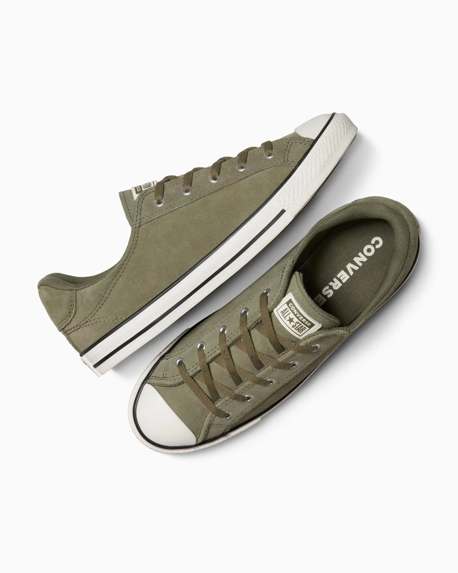 Converse Women's All-Star Dainty Low Top Suede Ultility Sneaker Shoes - Image 4