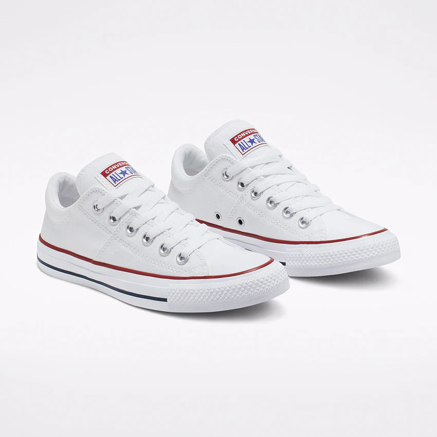 Converse Women's Chuck Taylor Madison Low Top White Sneaker Shoes - Image 4