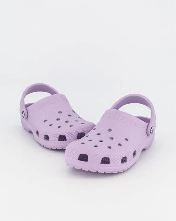Crocs Classic Unisex Lavender Clogs - Image 5