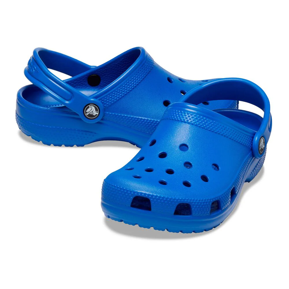 Crocs Kid's Classic Blue Bolt Clog - Image 6