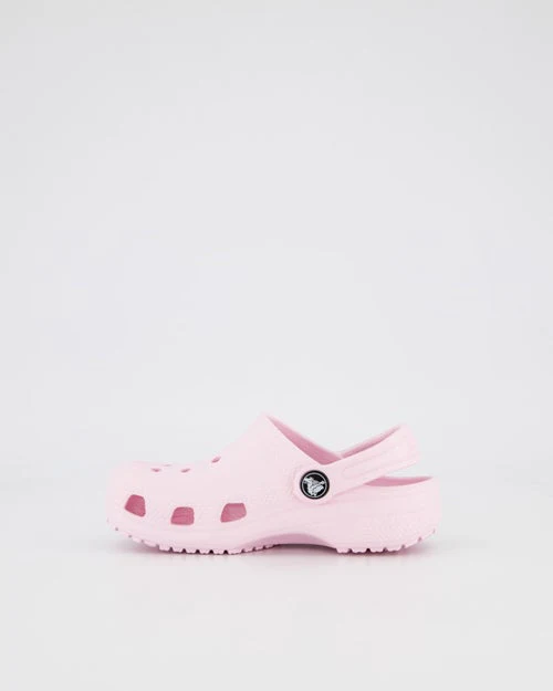 Crocs Kid's Classic Pink Milk Clogs - Image 2