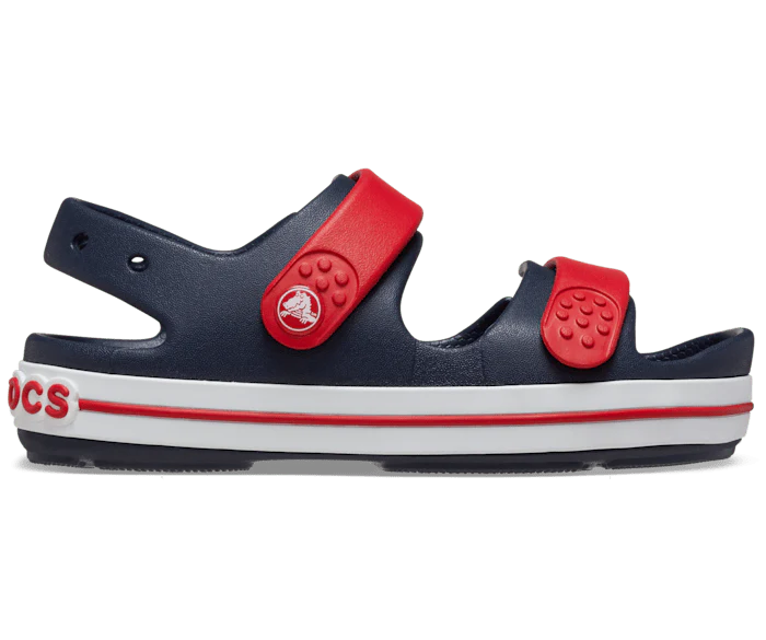 CROCS KID'S CROCBAND NAVY CRUISER SANDAL
