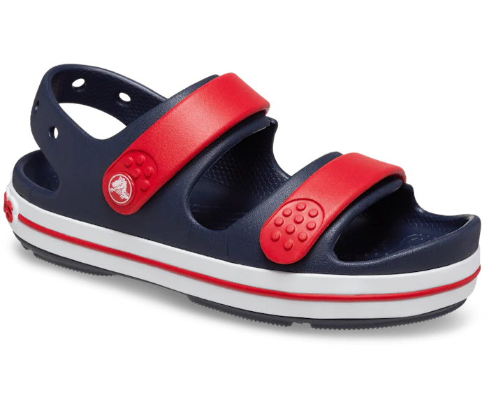 CROCS KID'S CROCBAND NAVY CRUISER SANDAL - Image 2