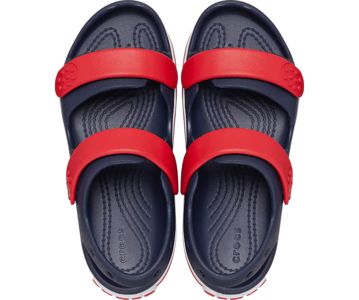 CROCS KID'S CROCBAND NAVY CRUISER SANDAL - Image 5